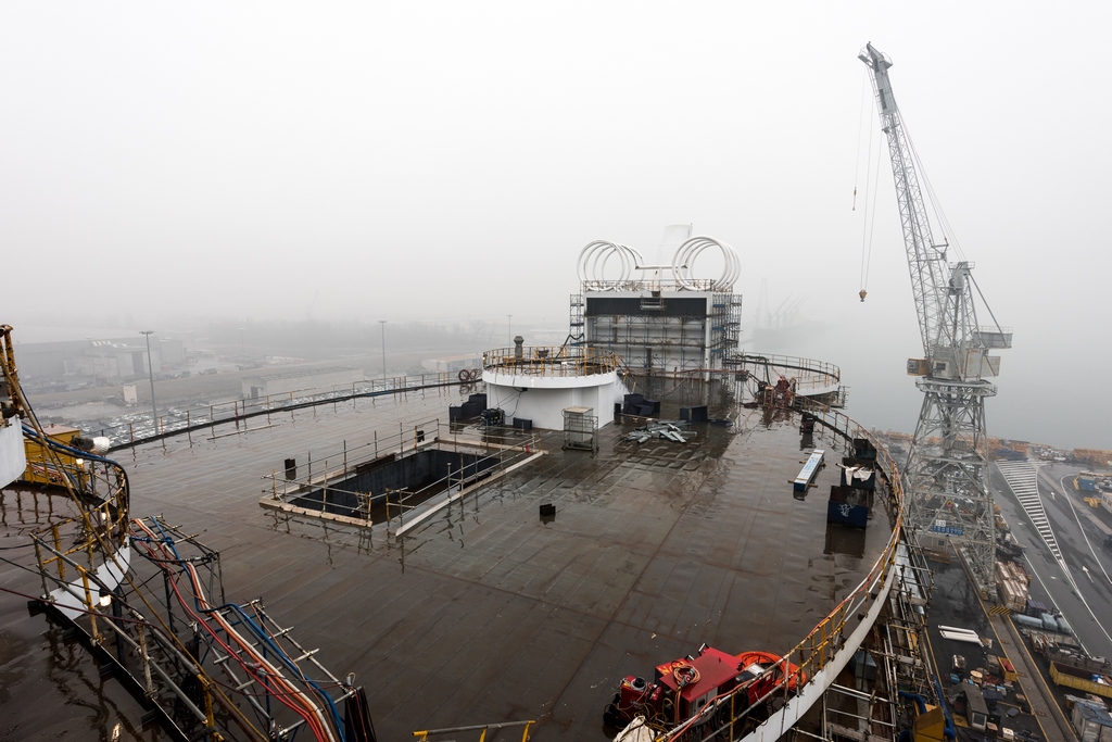 MSC Seaside - Chantiers Fincantieri de Monfalcone - Février 2017