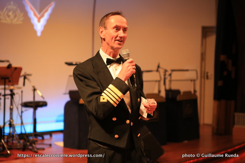 Chris Wells - Commandant du Queen Mary 2