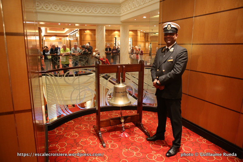 Queen Mary 2 - Cérémonie de la cloche