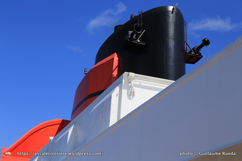 Queen Mary 2 - Cheminée