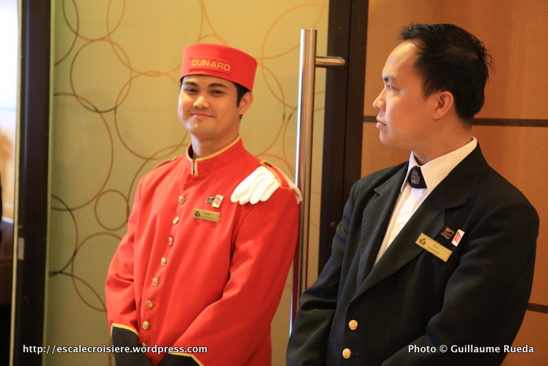 Queen Mary 2 - Cunard Groom