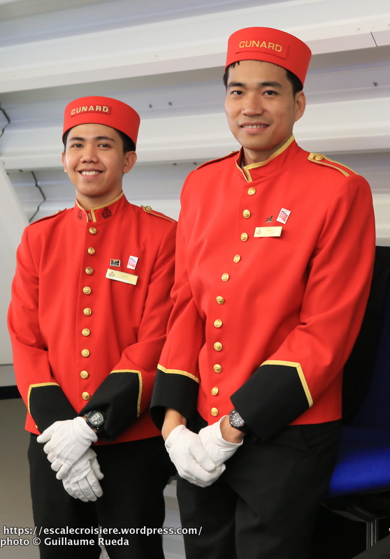Queen Mary 2 - Cunard Groom