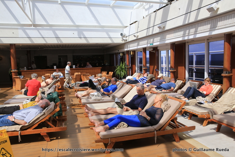 Queen Mary 2 - Piscine intérieure - Pavilion pool