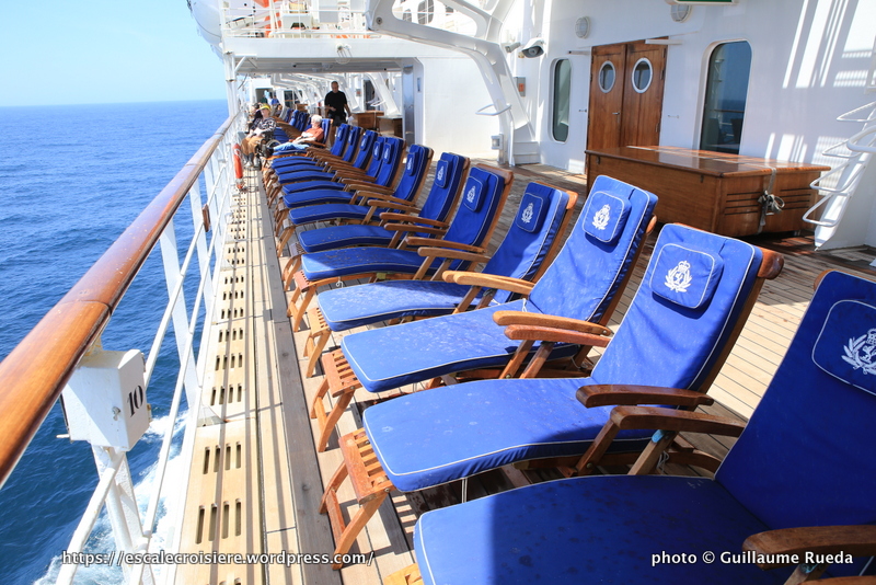 Queen Mary 2 - Ponts