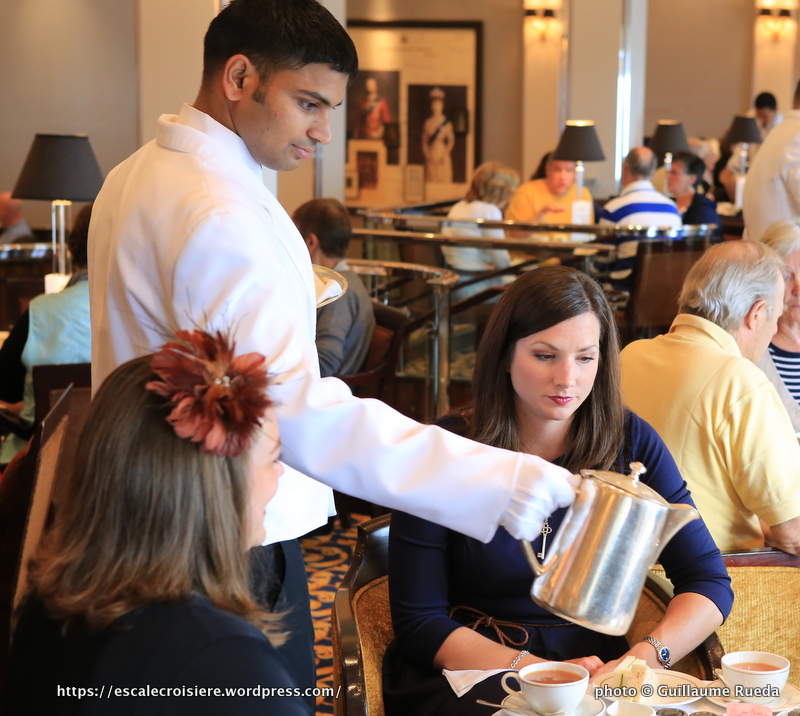 Queen Mary 2 - Tea time - Cérémonie du thé - Afternoon tea