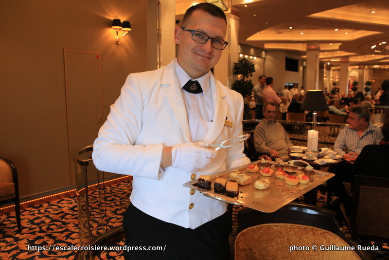 Queen Mary 2 - Tea time - Cérémonie du thé - Afternoon tea