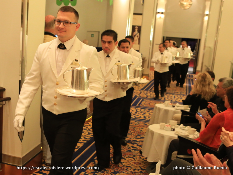 Queen Mary 2 - Tea time - Cérémonie du thé - Afternoon tea
