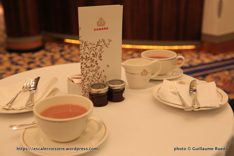 Queen Mary 2 - Tea time - Cérémonie du thé - Afternoon tea