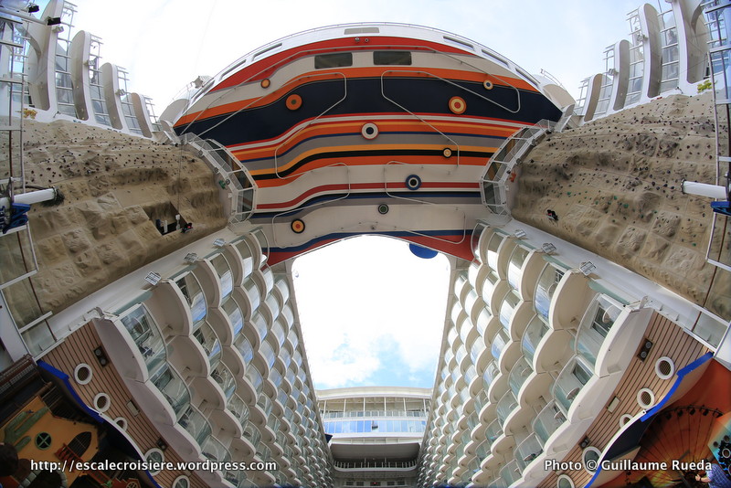 Allure of the Seas - Boardwalk - Mur d'escalade