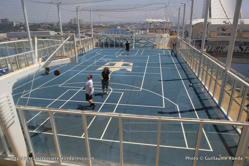 Allure of the Seas - Pool and Sports zone - Terrain multisport