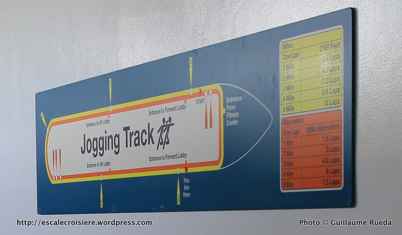 Allure of the Seas - Running track