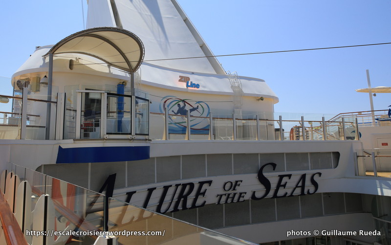 Allure of the Seas - ZipLine