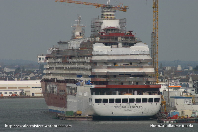 Crystal Serenity - Construction chantiers de l'Atlantique - Saint-Nazaire