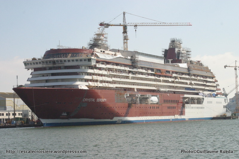 Crystal Serenity - Construction chantiers de l'Atlantique - Saint-Nazaire