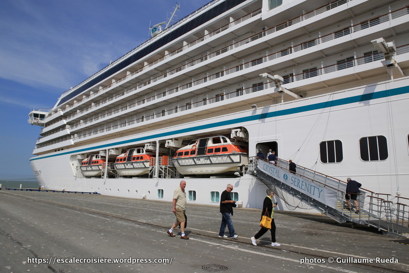 Crystal Serenity - Embarquement