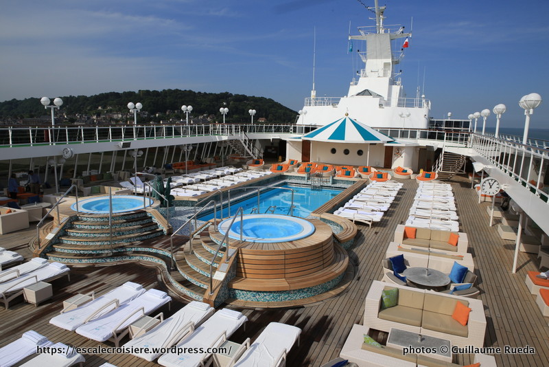 Crystal Serenity - Seahorse pool - Piscine extérieure
