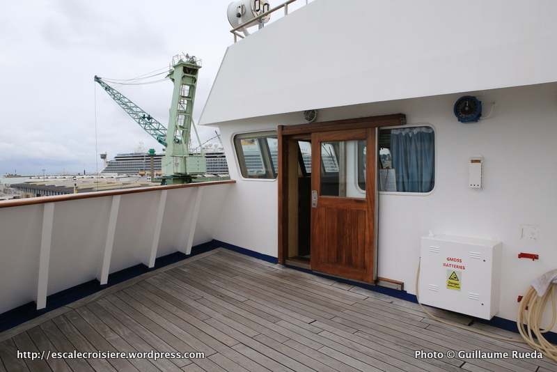 Azores - Vue de la passerelle
