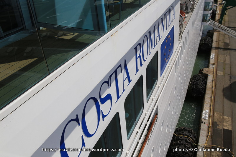 Costa neoRomantica - Embarquement