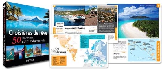Croisières de rêve - 50 itinéraires autour du monde - Cartes