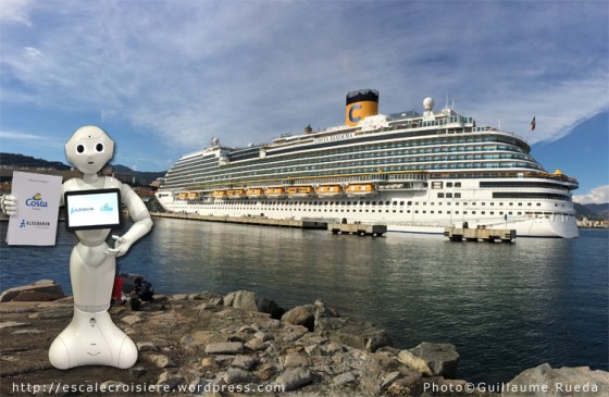 Costa Diadema - Pepper Robot