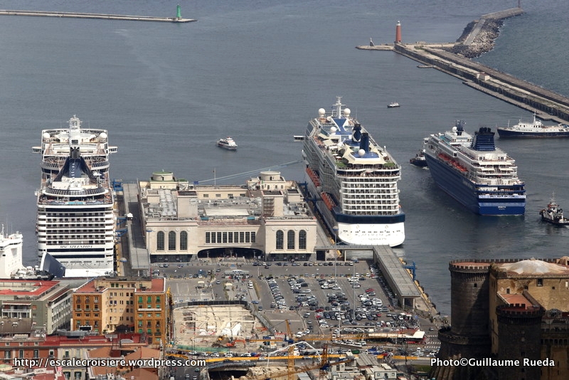 MSC Splendida - Celebrity Silhouette - Horizon - Naples