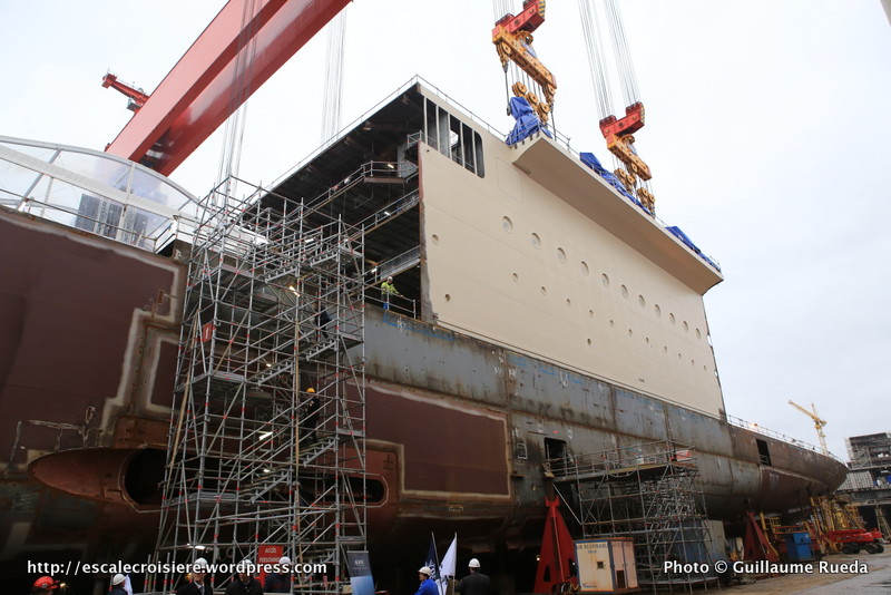 2016-02-01 MSC Meraviglia - Saint-Nazaire - pièce et signature de contrat