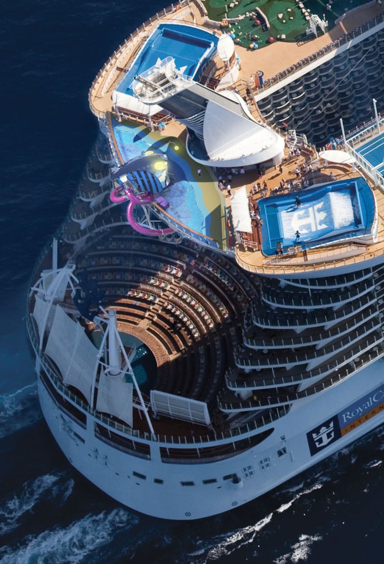Harmony of the Seas - AquaTheater - 2