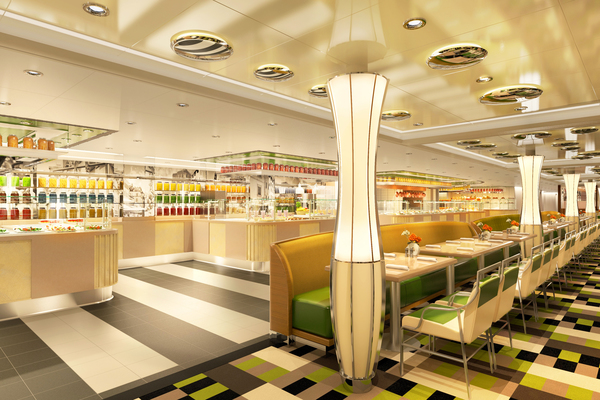 Koningsdam - Lido Market