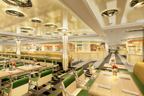 Koningsdam - Lido Market