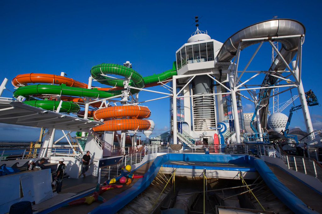 Liberty of the Seas - toboggans Perfect Storm et Tidal Wave - Royal Caribbean
