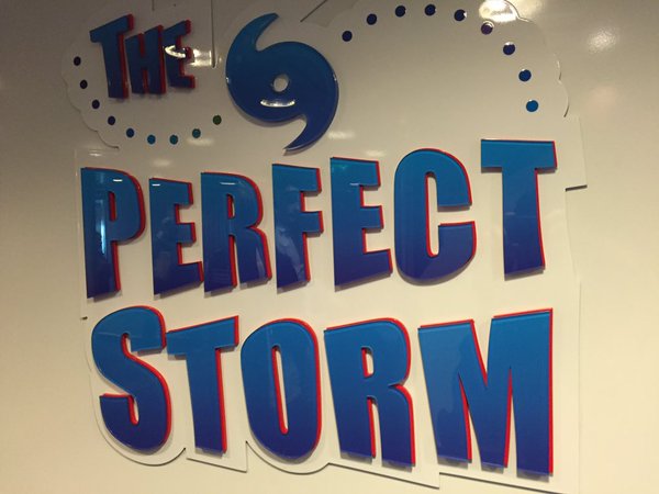 Liberty of the Seas - toboggans Perfect Storm - Nick Weir