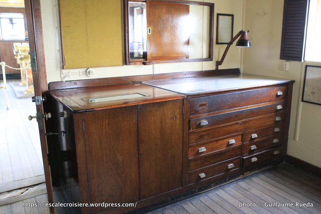 Queen Mary - Passerelle de navigation