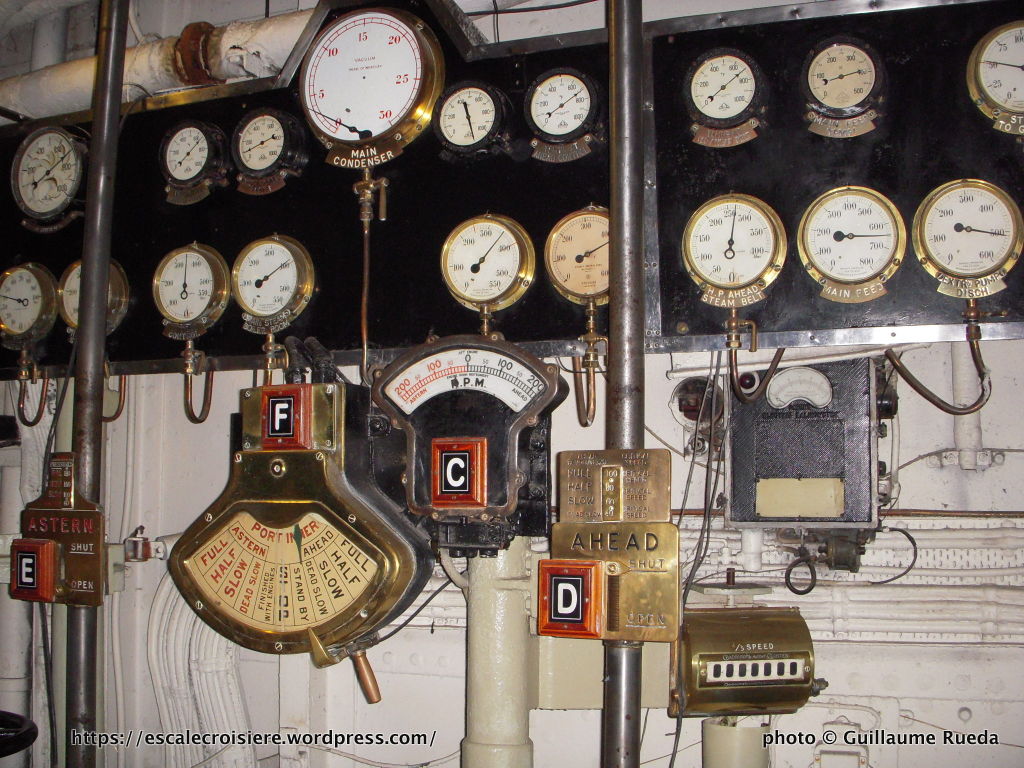 Queen Mary - Salle des machines