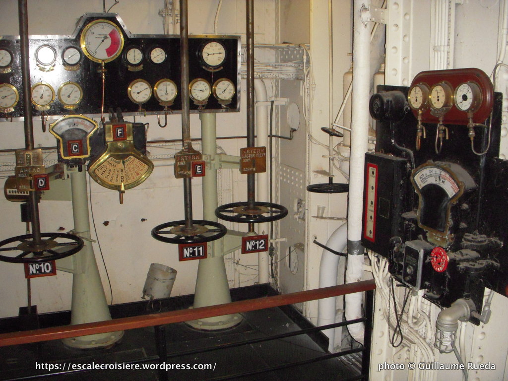 Queen Mary - Salle des machines