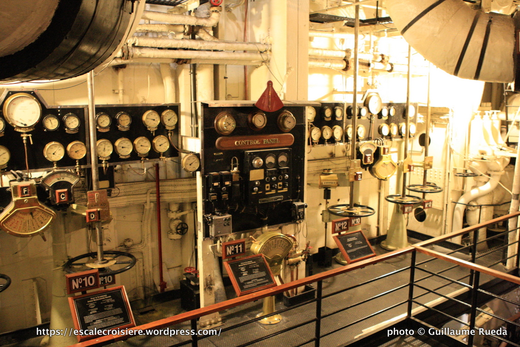 Queen Mary - Salle des machines