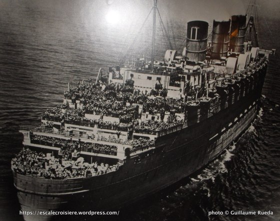 Queen Mary - Transport de troupes