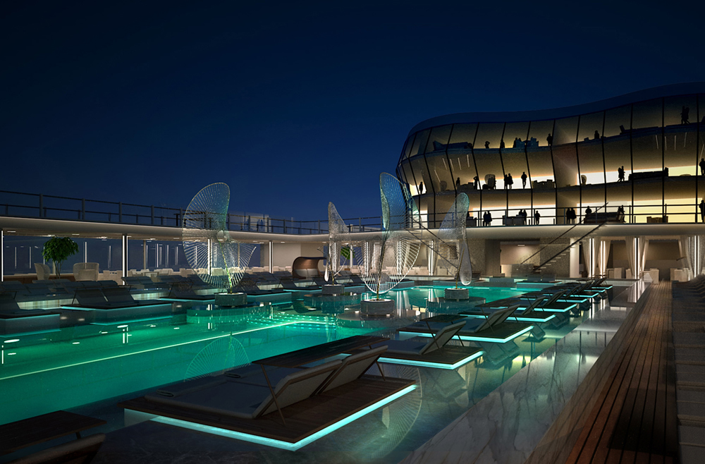 MSC Meraviglia - Piscine principale