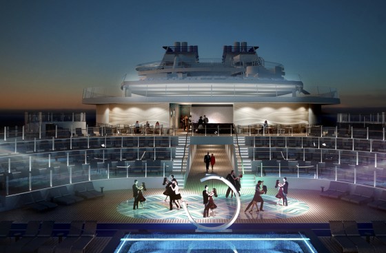 MSC Meraviglia - Pont extérieur