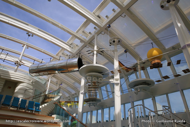 AIDAprima Accrobranche - Four elements