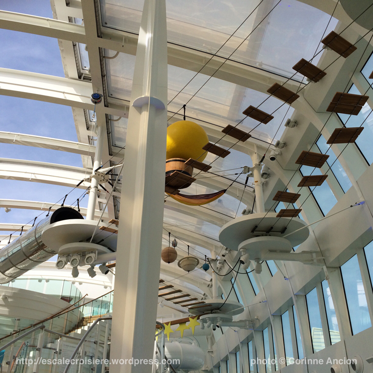 AIDAprima Accrobranche - Four elements