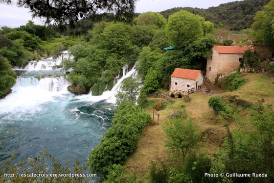 Chute d'eau et cascades de Krka - Croatie
