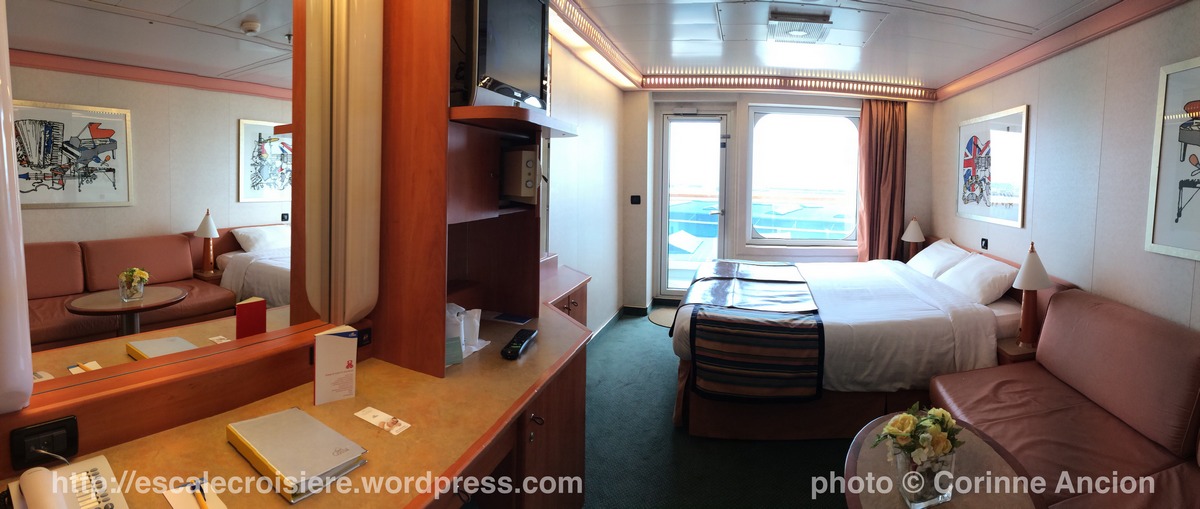 Costa Pacifica - Cabine avec balcon Premium – 7364 (2)