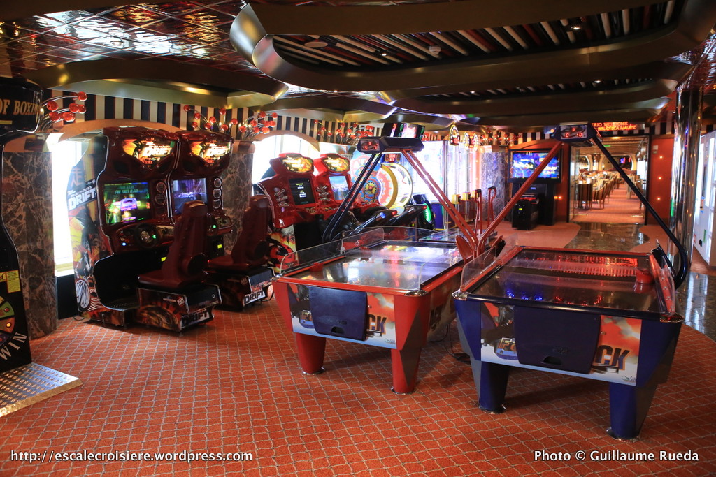 Costa Pacifica - Jeux d'arcades