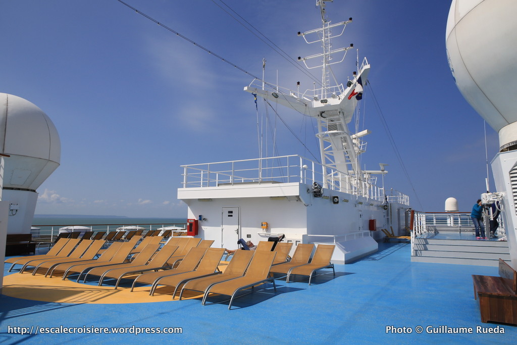 Costa Pacifica - Ponts extérieurs solariums