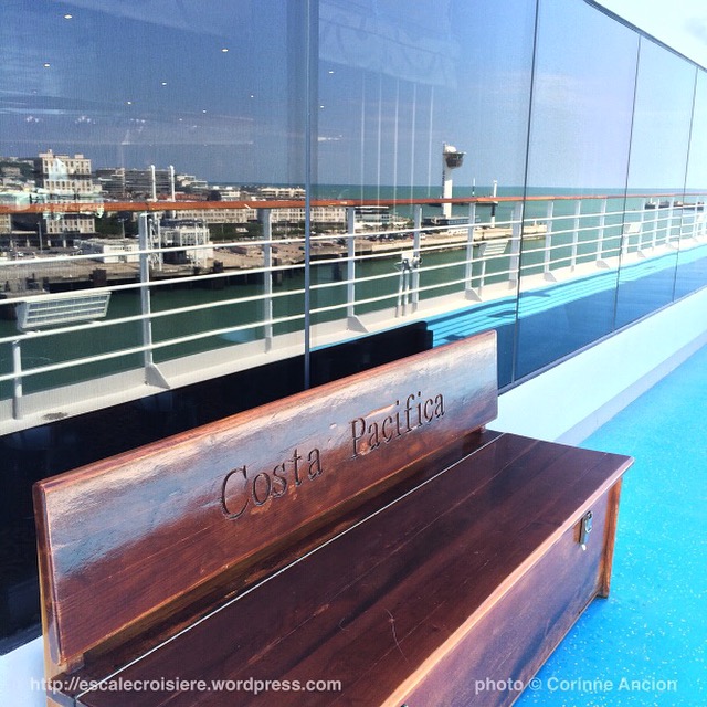 Costa Pacifica - Ponts extérieurs solariums