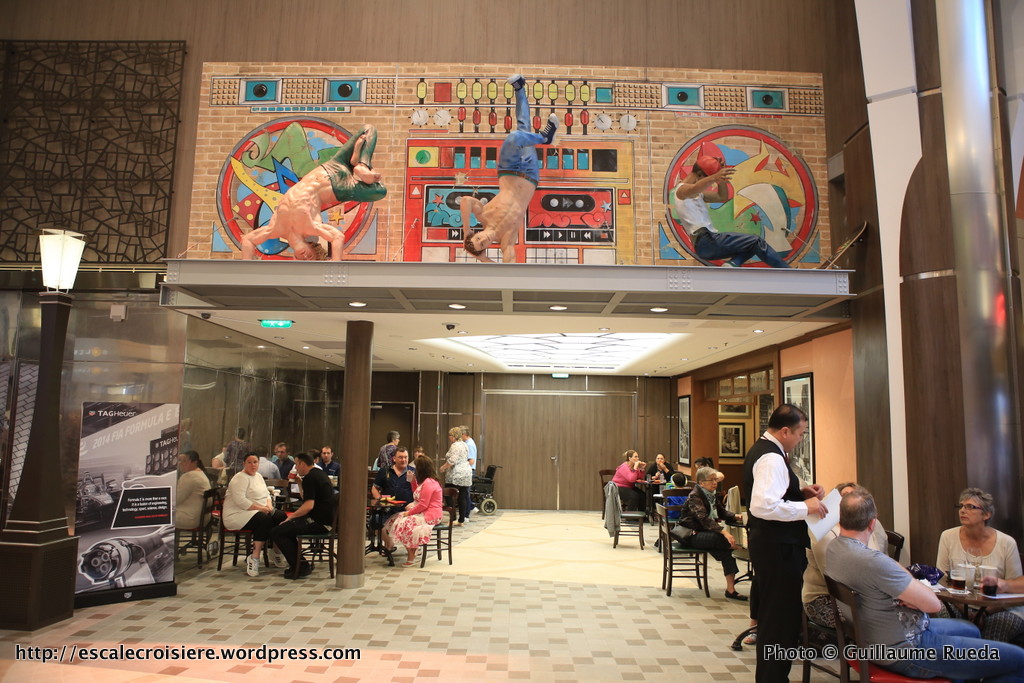 Harmony of the Seas fresque Royale promenade - Sorrento's