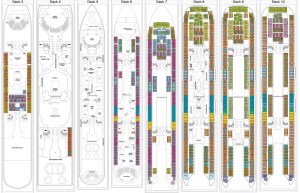 Harmony of the Seas - Plan des pontsHarmony of the Seas - Plan des ponts