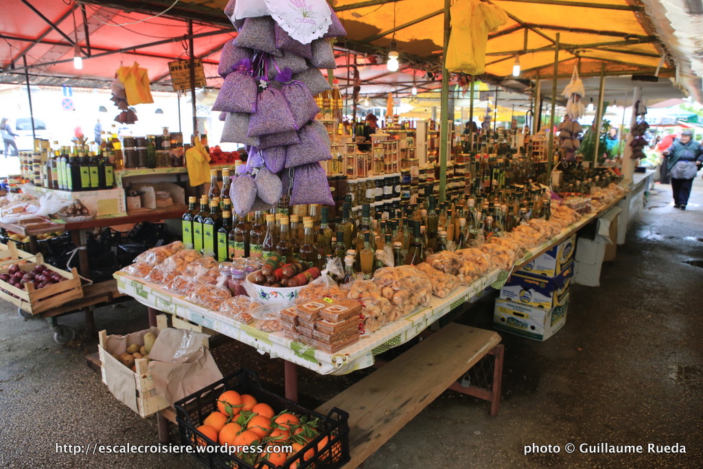 Marché de Trogir - Croatie