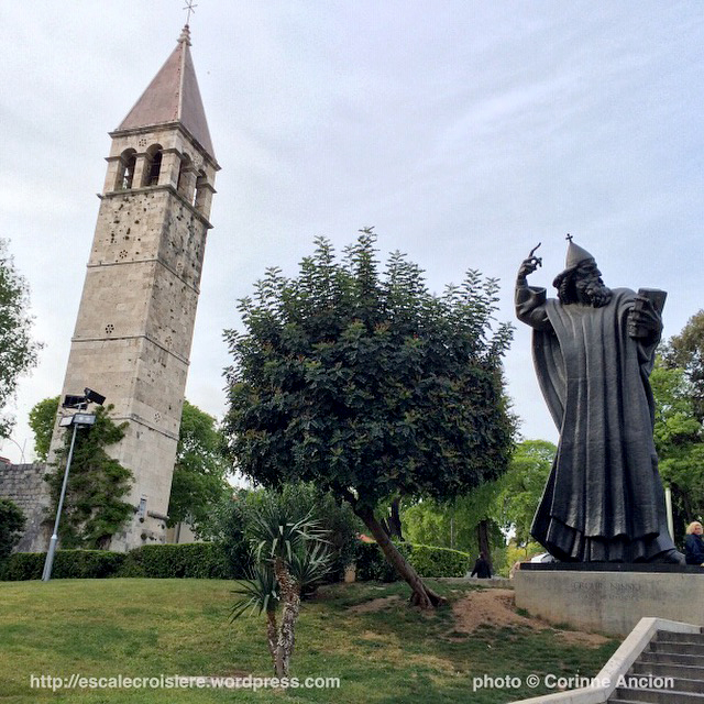 statue monumentale de Grégoire de Nin - Split - Croatie