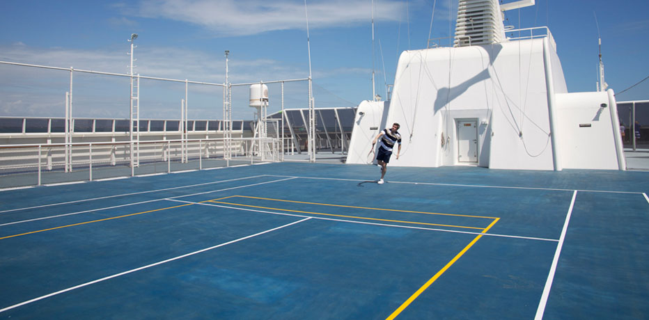 The World - Terrain de tennis